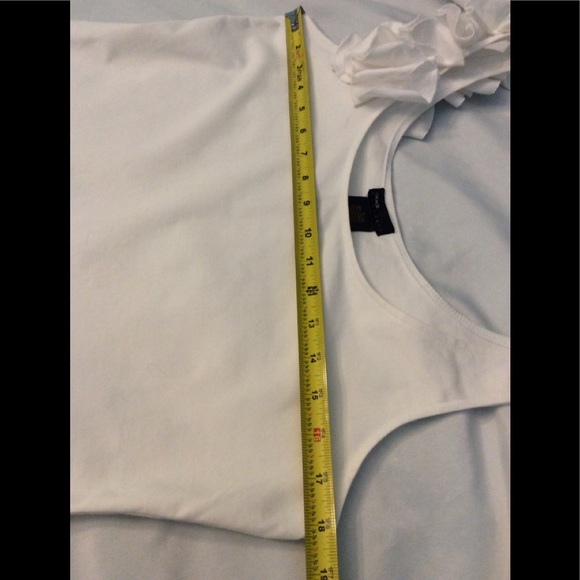 Grace Elements White Cotton Top Size L - Picture 10 of 11